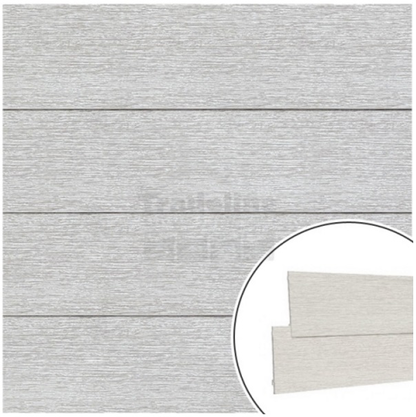 Durasid Silver Natural Textured Upvc Cladding 167mm x 5m