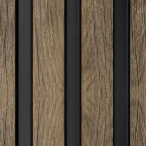 French Oak Premium Sulcado Waterproof Wall Panel-300mm x 2.6m