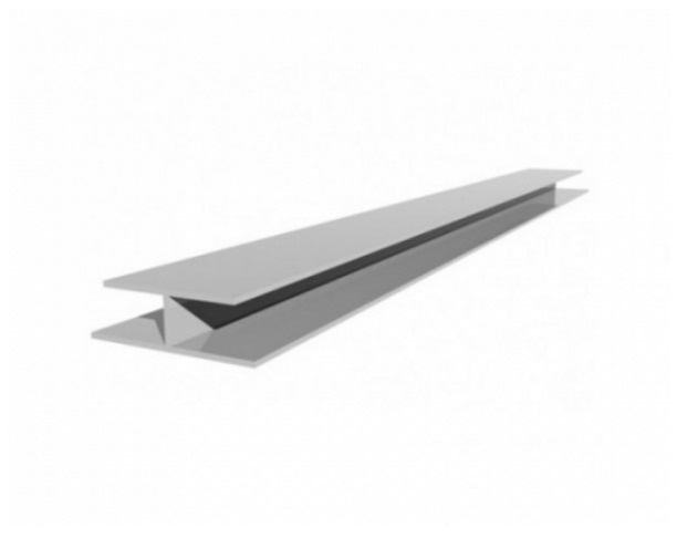 White-Soffit Board-H/Joint Trim-5m