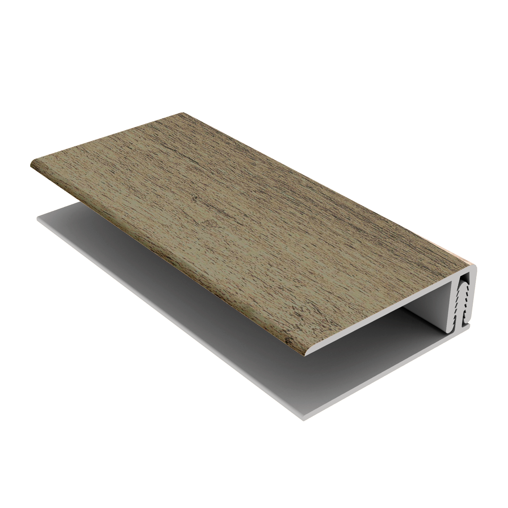 Grey Cedar-2-Part Edge Trim-3m