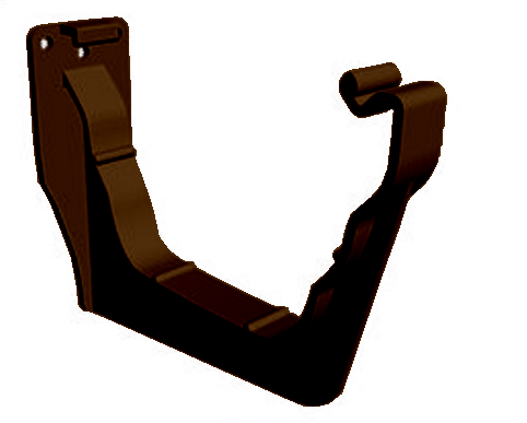 Brown Ogee Guttering - Fascia Bracket