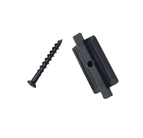 Decking Butting Clips Plastic x 50 Including Screws