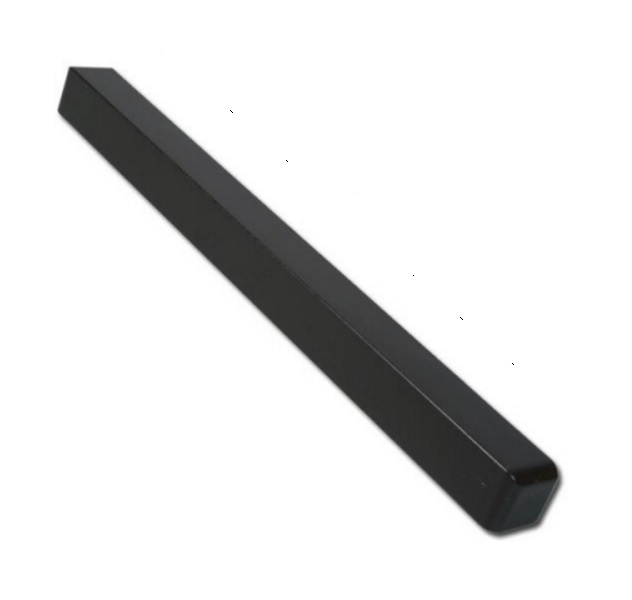 Black Ash Fascia Board Double Corner Subtle Grained