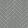 Dust Grey Herringbone Tile  Waterproof Laminated Shower Wall Panels
