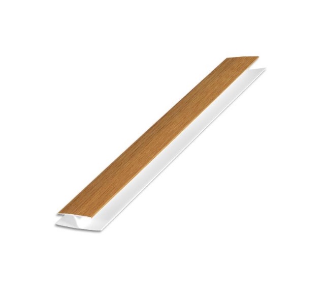 Irish Oak  Subtle Grained Finish Soffit-H/Joint Trim-5m