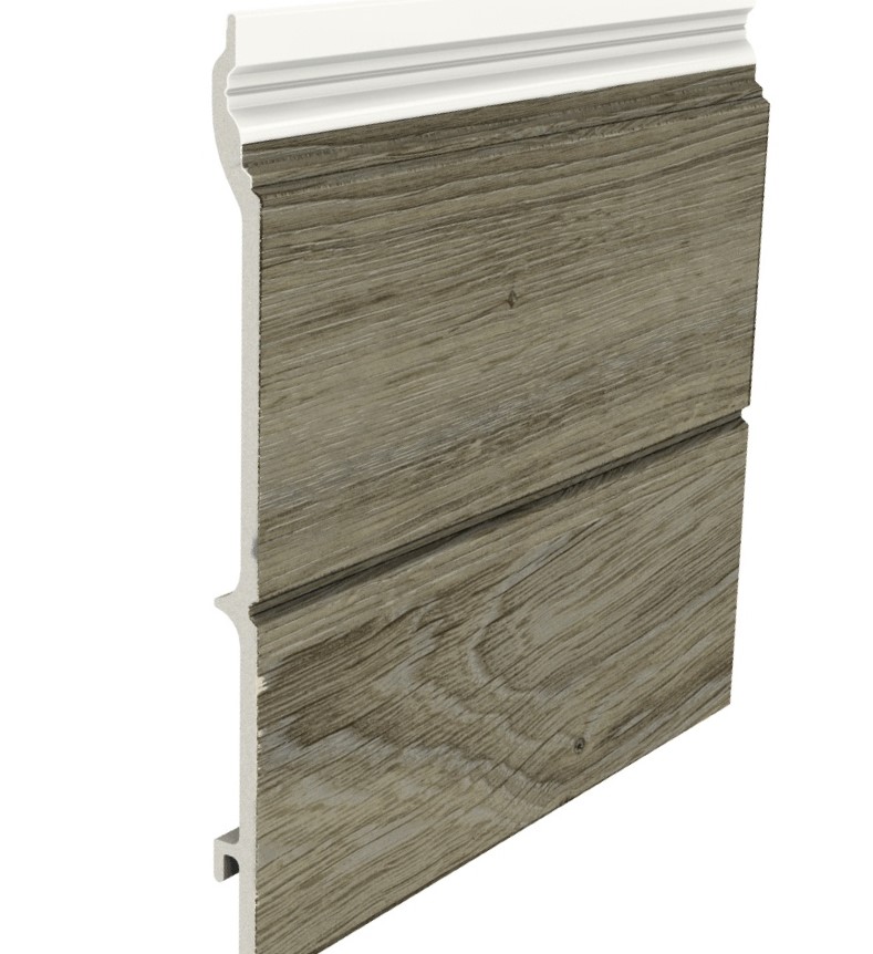 Grey Cedar-Foresta External-Upvc Cladding-250mm x 5m