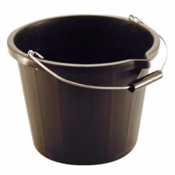 Plastic Bucket - Black