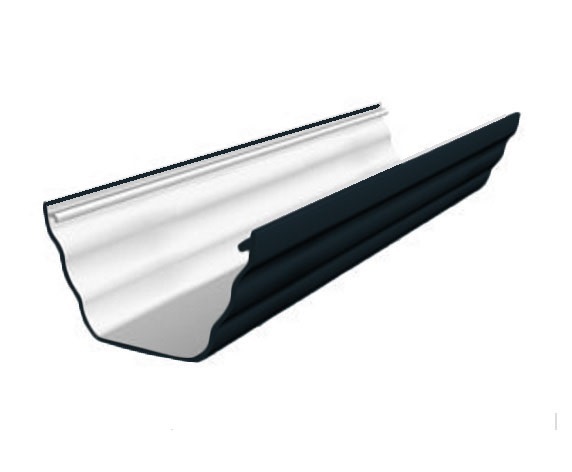 Anthracite Grey Ogee Guttering 4m Length