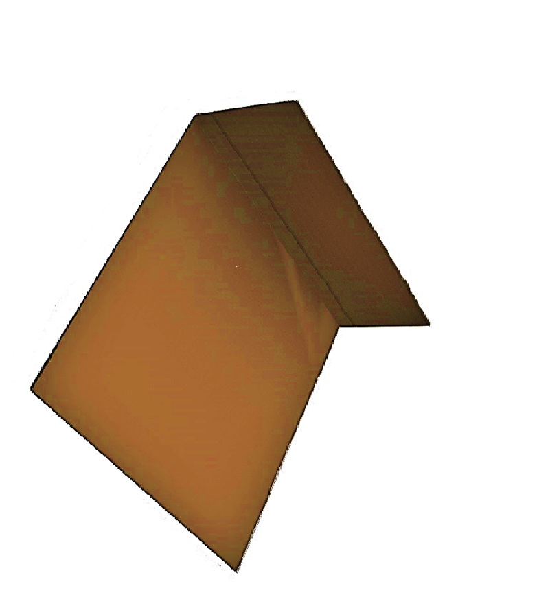 Woodland Oak-Aluminium 50mm x 150mm Reveal Corner-3m
