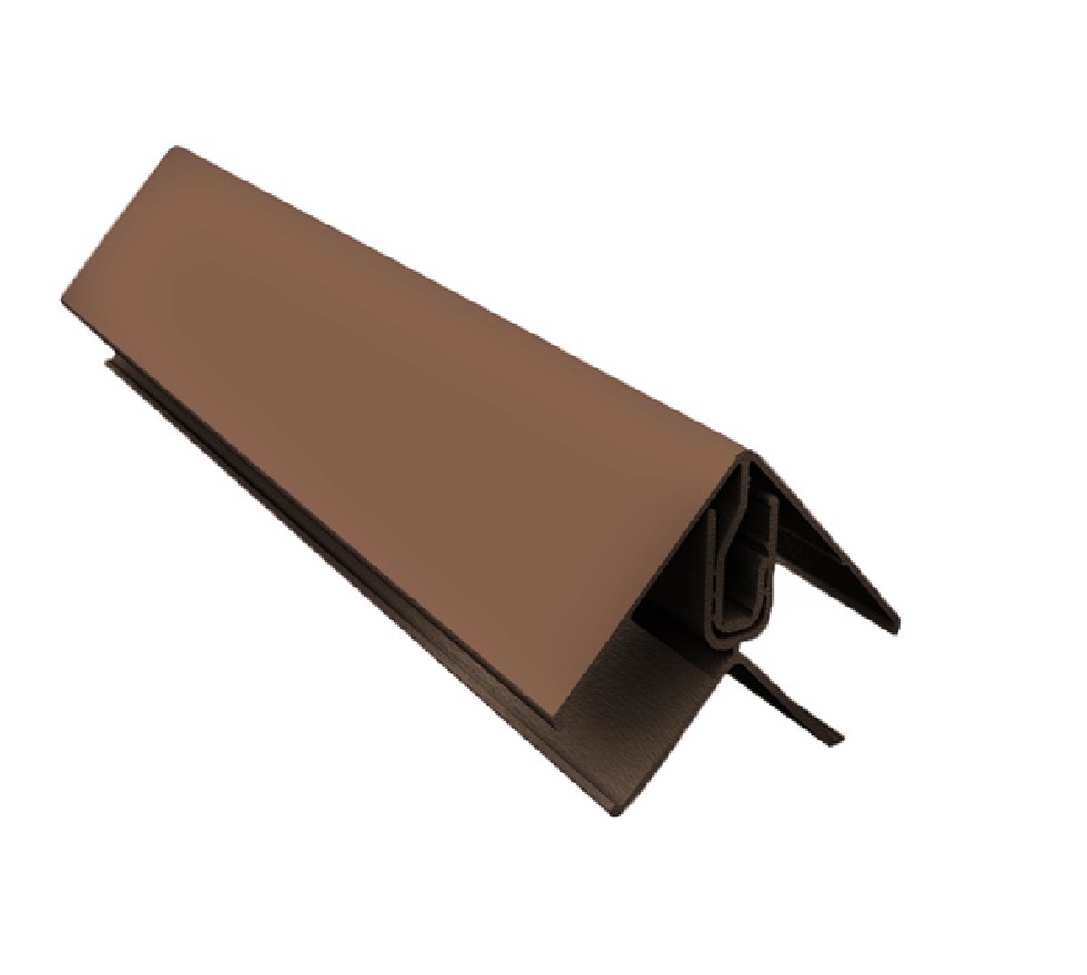 Siberian Larch-Aluminium 2-Part Internal / External Corner Trim-3m