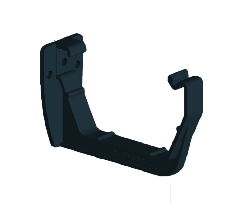 Black Squareline Fascia Bracket