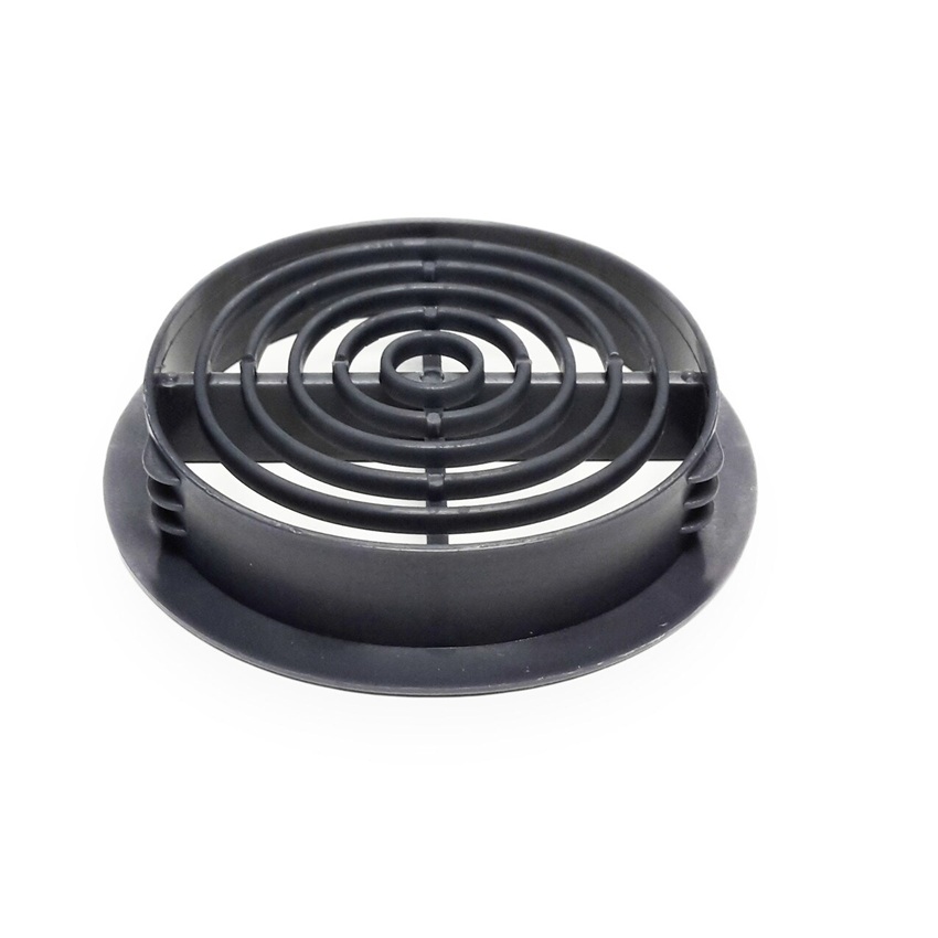 Dark Grey-Round-Soffit Vents