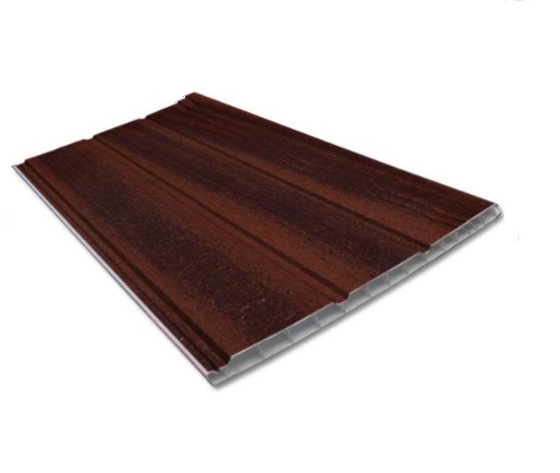 Mahogany Subtle Grained Finish-Hollow Soffit Board-300mm x 5m