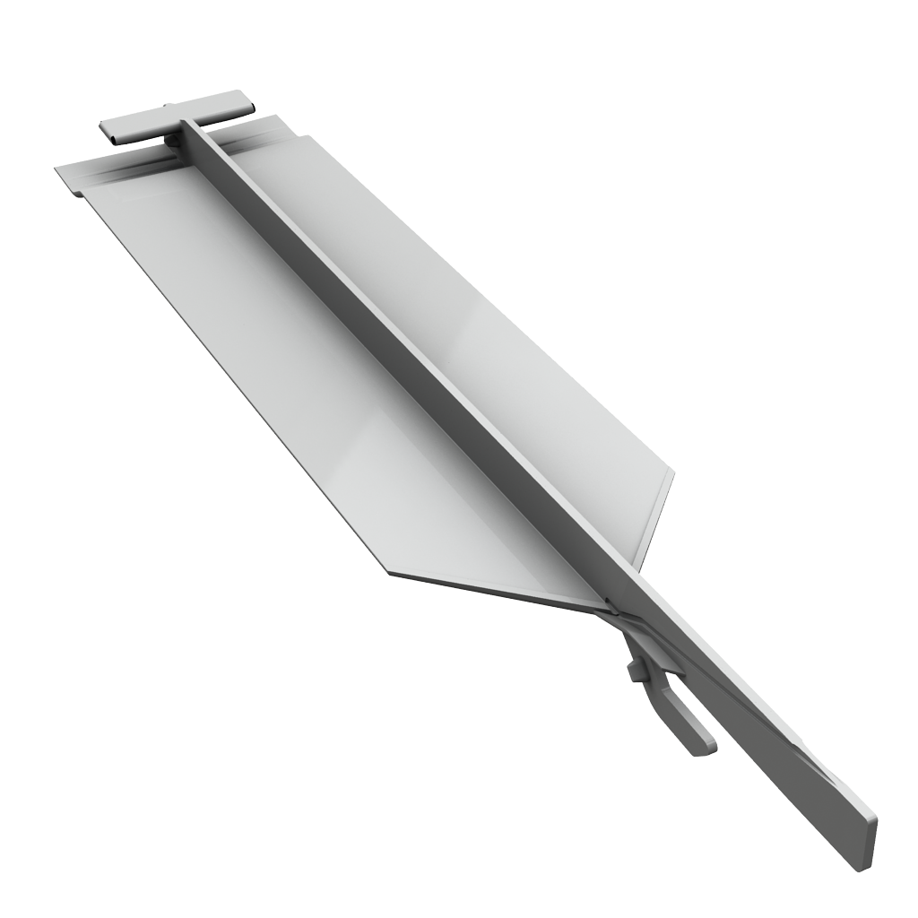 Light Grey Durasid Cladding 167mm Invisible Butt Joint