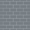 Monument Grey Metro Tile Waterproof Laminated Shower Wall Panels
