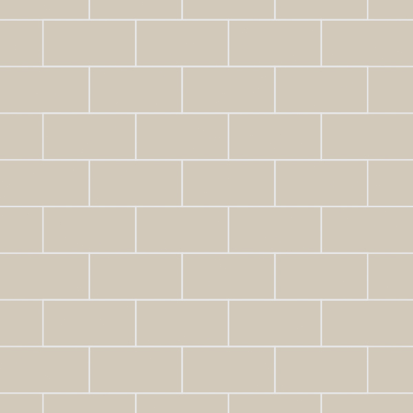 Taupe Grey Metro Tile Waterproof Laminated Shower Wall Panels