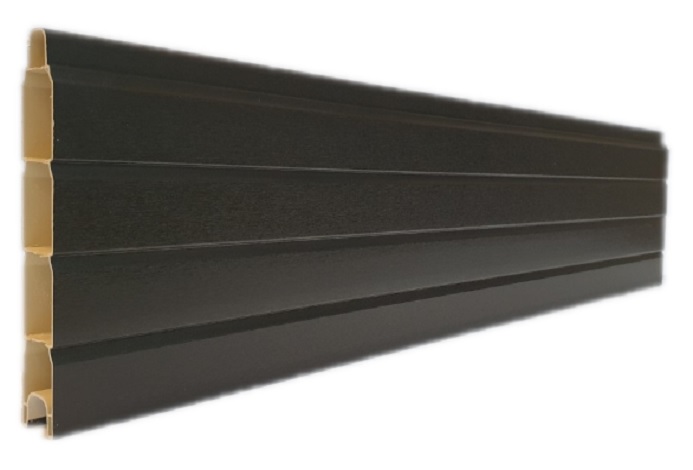 Black Ash Grained Pvc Fencing Panel 1825mm x 300mm