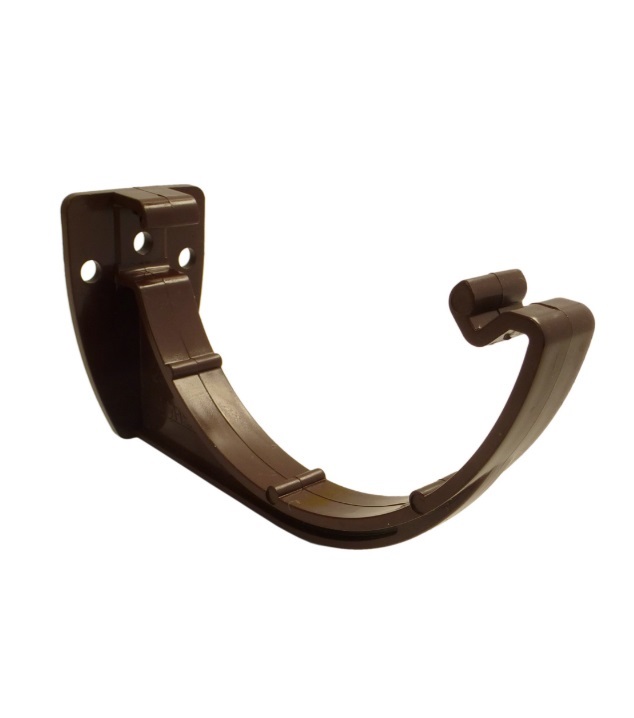 Brown Round Guttering - Fascia Bracket