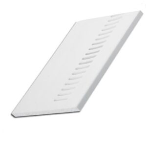 White Vented Soffit Board