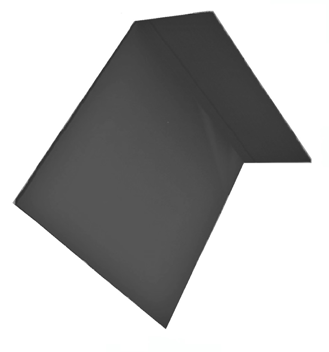 Durasid Natural Graphite Aluminium Reveal Corner Trim 50mm X 150mm-3m