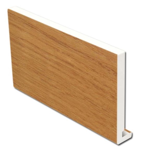 Irish Oak Square Edge Full Replacement Fascia Board 18mm Thickness Subtle Grained - 175mm Fascia Board