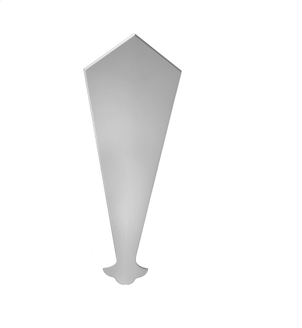 White Cover Over Ogee Edge Fascia Board - Fascia Finial