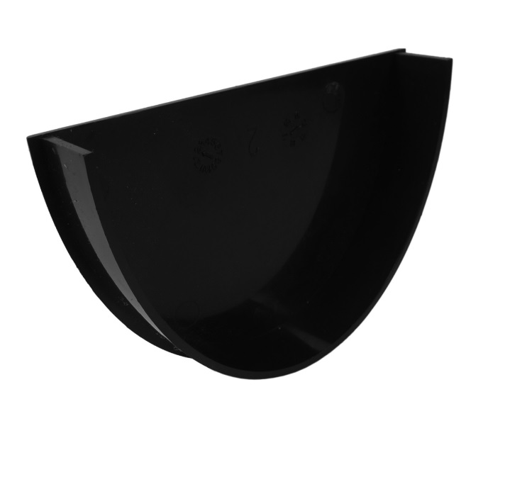 Black Deepflow Guttering Internal Stopend