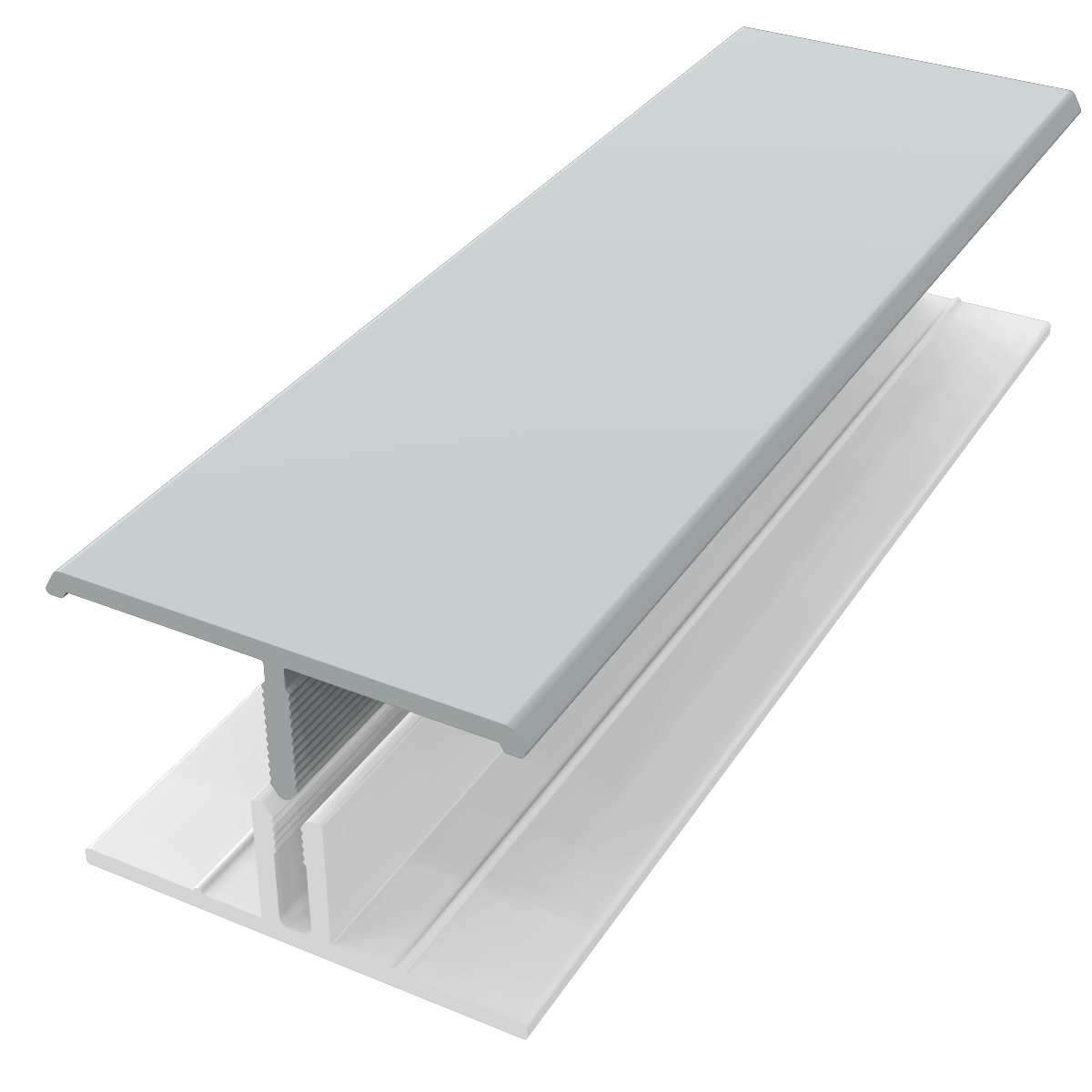 Pale Blue Fortex 2 Part Jointing Trim