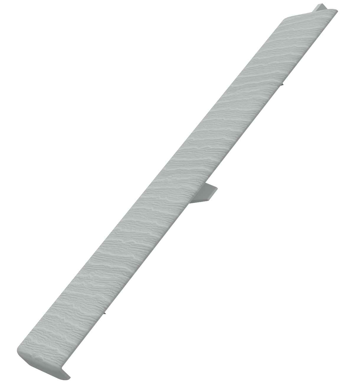 Misty Grey Fortex 170mm Butt Jointing Trim
