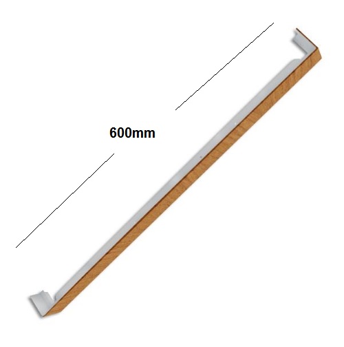 Irish Oak Square Edge Full Replacement Fascia Board 18mm Thickness Subtle Grained - Fascia Joint Double