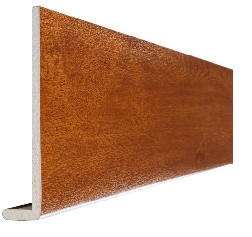 Golden Oak Cover Over Fascia Board 10mm Thickness Subtle Grained 225mm x 5m