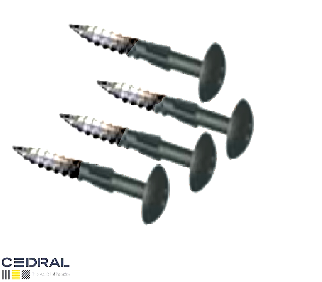 CEDRAL Colour Coded Screws | 4.8 x 38mm PK-50-Blue Grey-C10