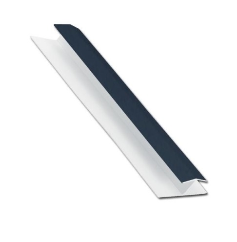 Anthracite Grey Subtle Grained Finish-Soffit Board H/Joint Trim x 5m