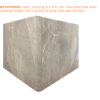 Terrazzo Nuage 100% Waterproof Wetwall Panels - Image 4