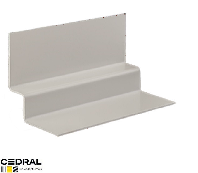CEDRAL-Click-Internal Corner Trim 3m-Silver Grey-C51