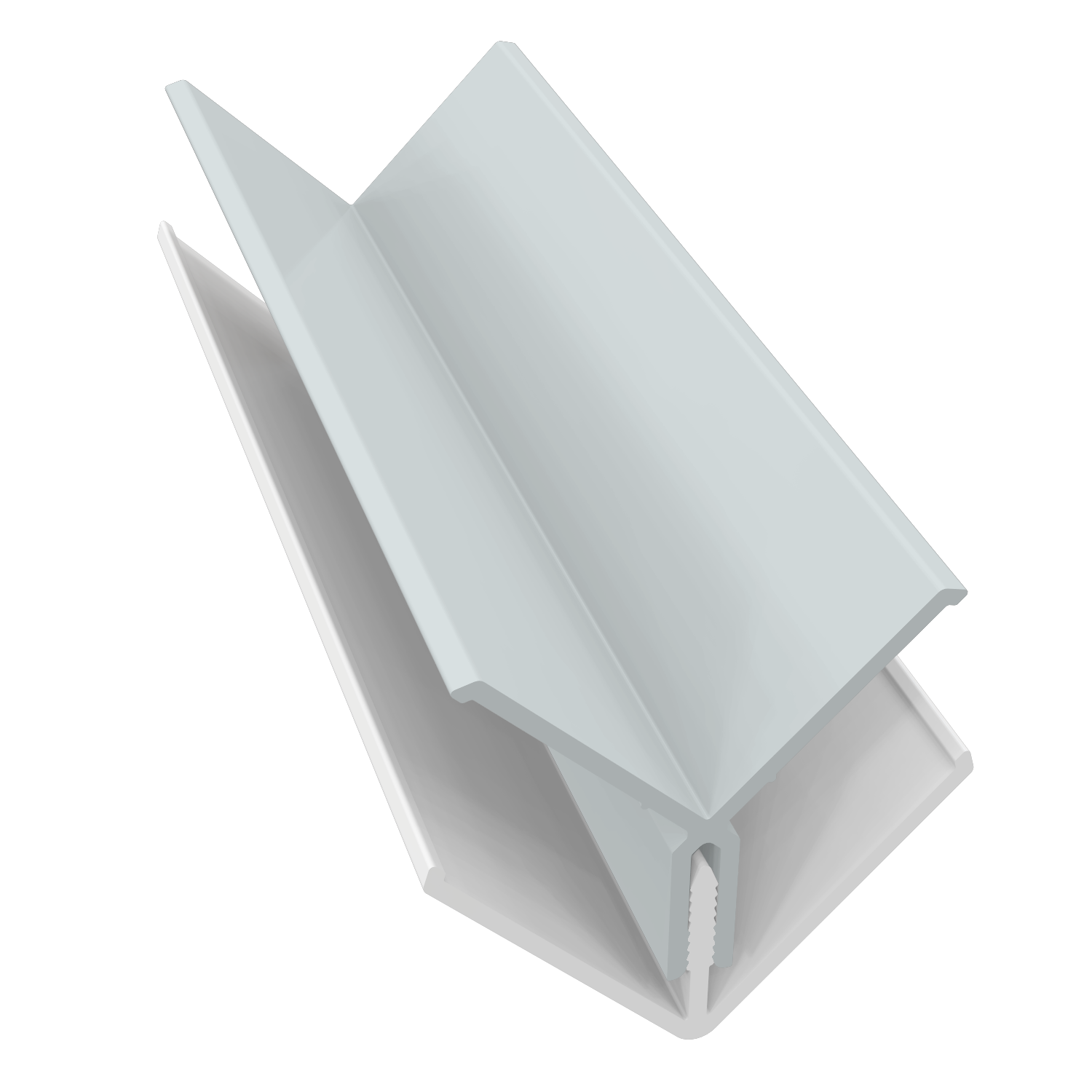 Pale Blue Fortex 90° Internal 2 Part Corner Trim