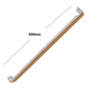 Irish Oak Square Edge Full Replacement Fascia Board 18mm Thickness Subtle Grained - Fascia Joint Double