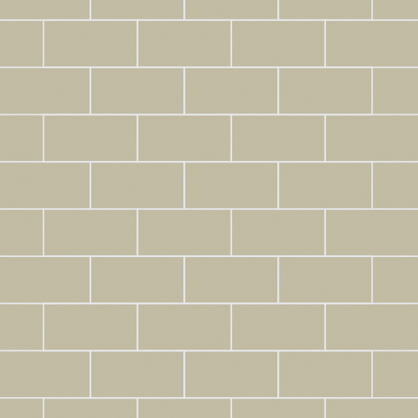 Sage Green Metro Tile Waterproof Laminated Shower Wall Panels