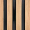 Light Ash Premium Sulcado Waterproof Wall Panel-300mm x 2.6m