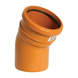 Underground 110mm-30° Single Socket Bend