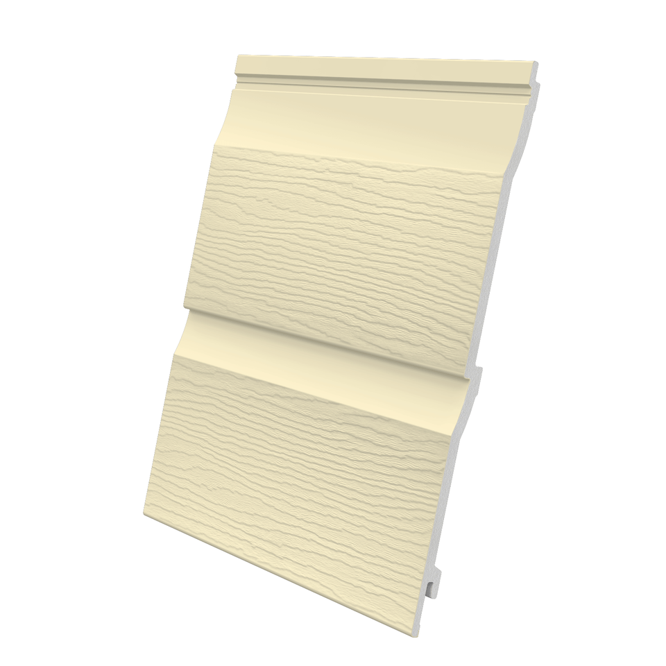 Pale Gold Fortex  333mm Double External Embossed Cladding