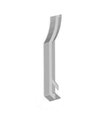 White Upvc Cladding-Butt Joint Trim 150mm
