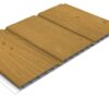 Irish Oak Subtle Grained Finish-Hollow Soffit Board-300 x 5m