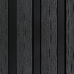 Charcoal Grey Premium Sulcado Waterproof Wall Panel-300mm x 2.6m