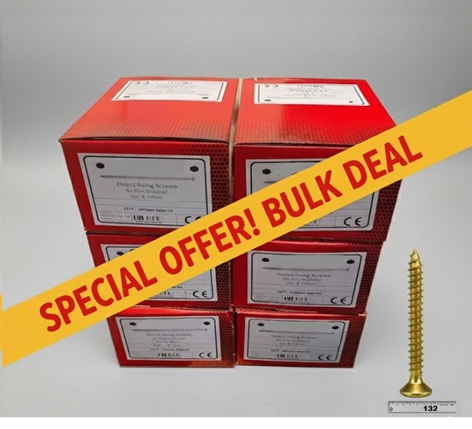 Bulk Buys - Concrete Fixings Cartons of 6 - 132mm