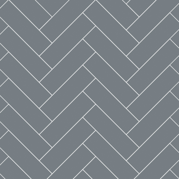 Monument Grey Herringbone Tile  Waterproof Laminated Shower Wall Panels