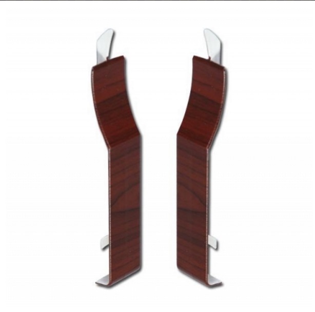 Mahogany External Upvc Shiplap Cladding - Butt Joint Trim 151mm