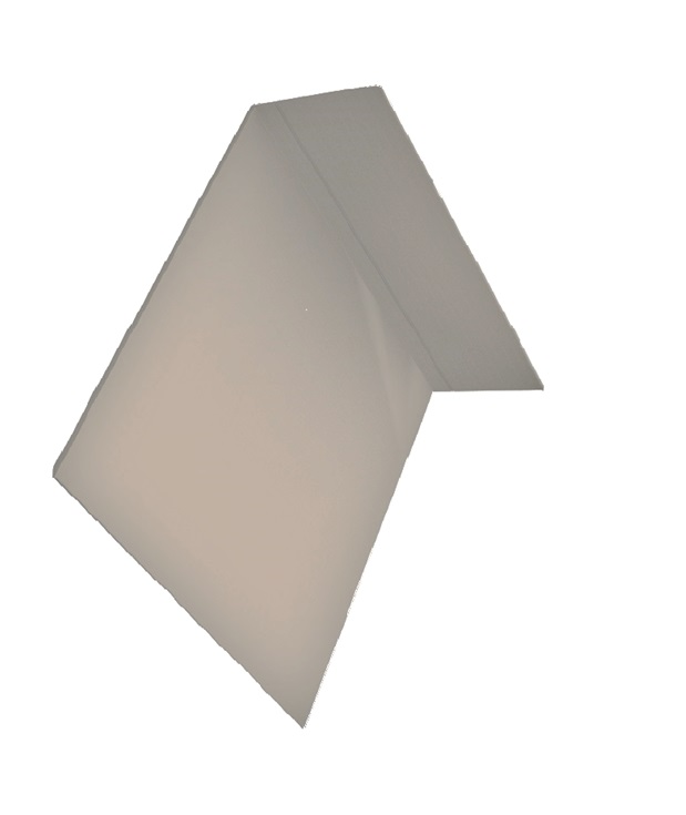 Durasid Olive Aluminium Reveal Corner Trim 50mm X 150mm-3m