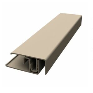 Durasid Natural Cedar Aluminium-2 Part Edge Trim-3m