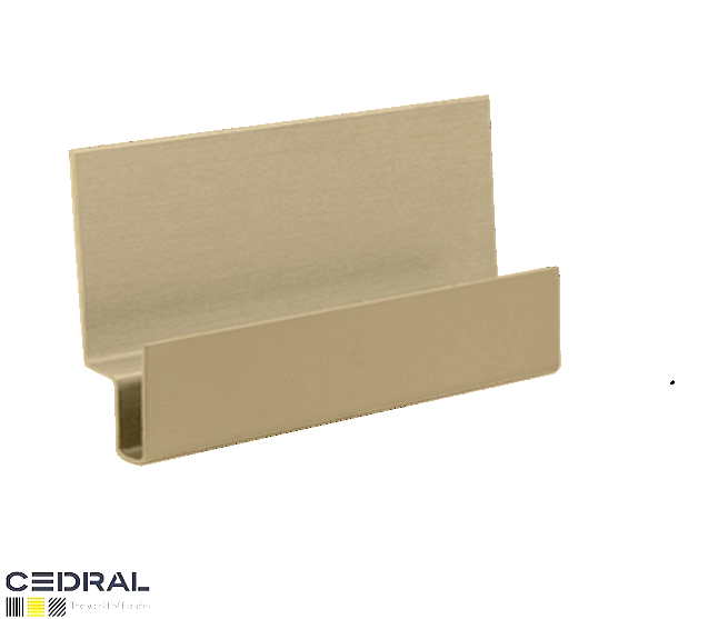 CEDRAL-Click-Cladding Lintel Profile 3m-Sand Yellow-C71
